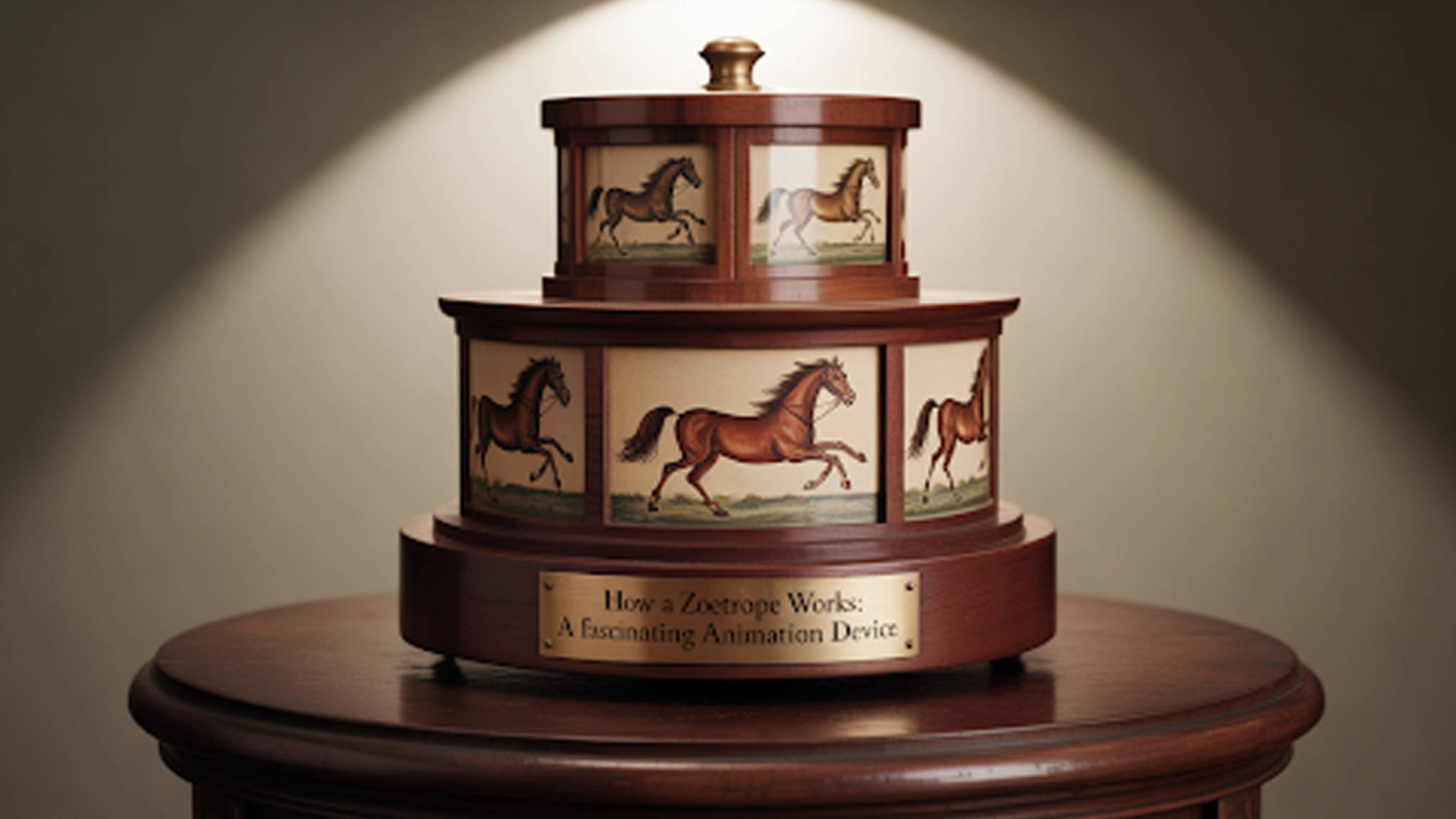 How the Zoetrope Brings Static Images to Life Through Motion